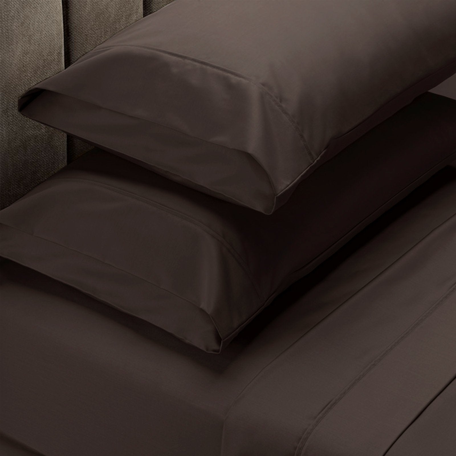 Royal Comfort 1000 Thread Count Sheet Set Cotton Blend Ultra Soft Touch Bedding King Charcoal - Bedzy Australia