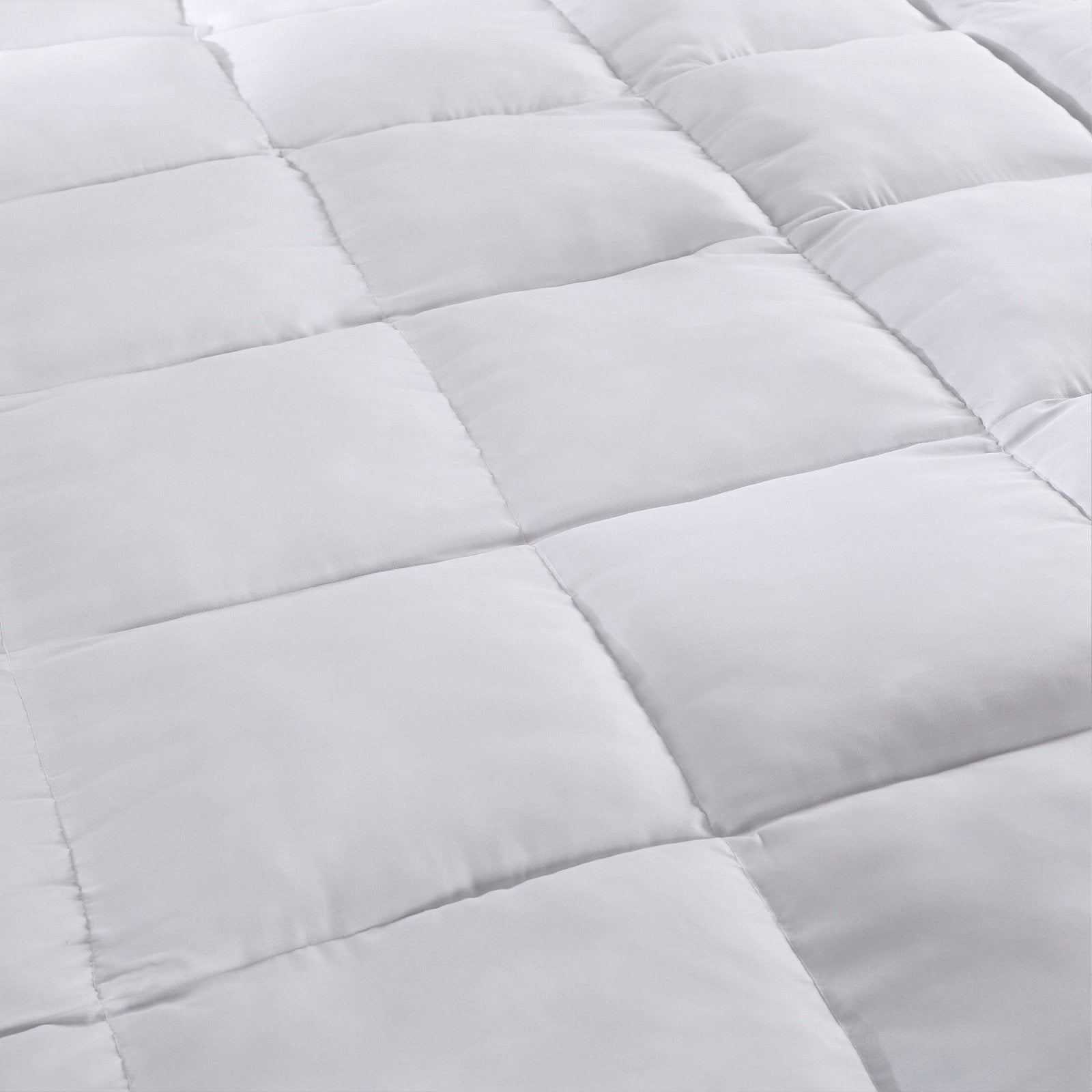 Royal Comfort 1000GSM Luxury Bamboo Fabric Gusset Mattress Pad Topper Cover Queen White - Bedzy Australia