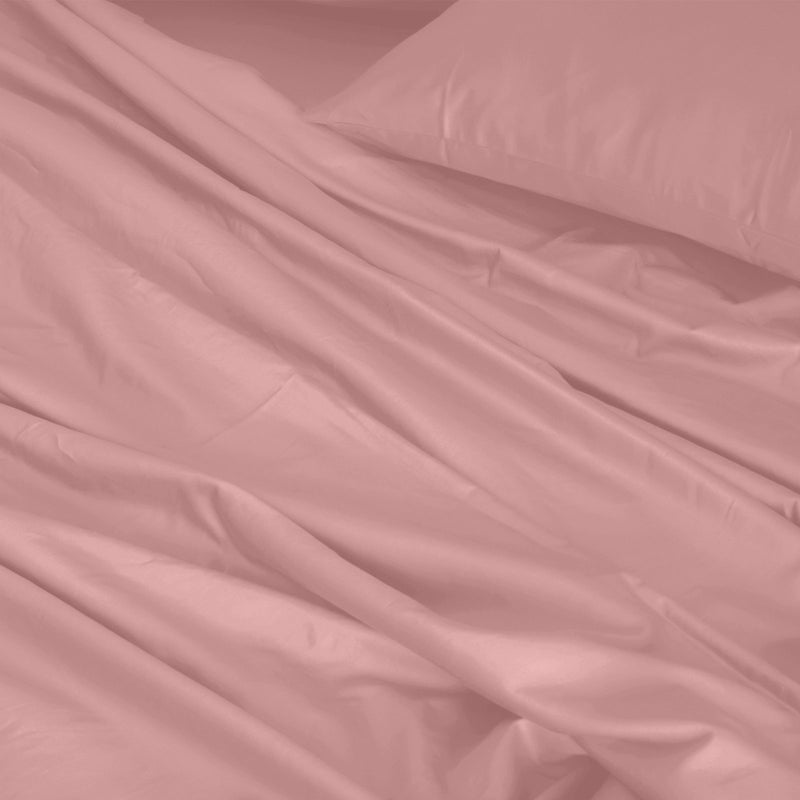 Royal Comfort 1000TC Hotel Grade Bamboo Cotton Sheets Pillowcases Set Ultrasoft King Blush - Bedzy Australia