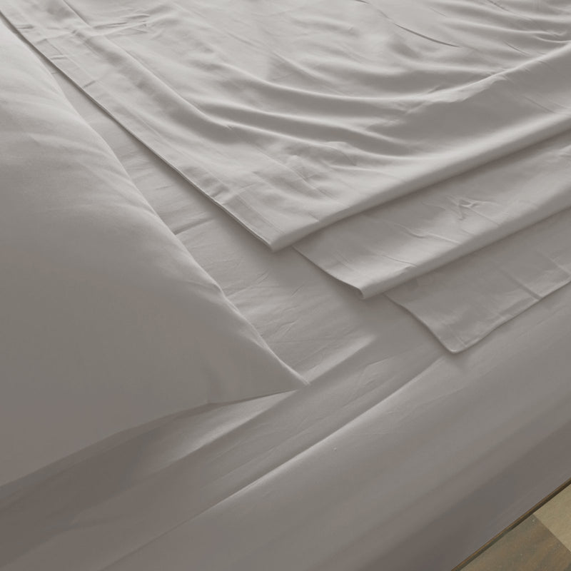 Royal Comfort 1000TC Hotel Grade Bamboo Cotton Sheets Pillowcases Set Ultrasoft King Dove - Bedzy Australia
