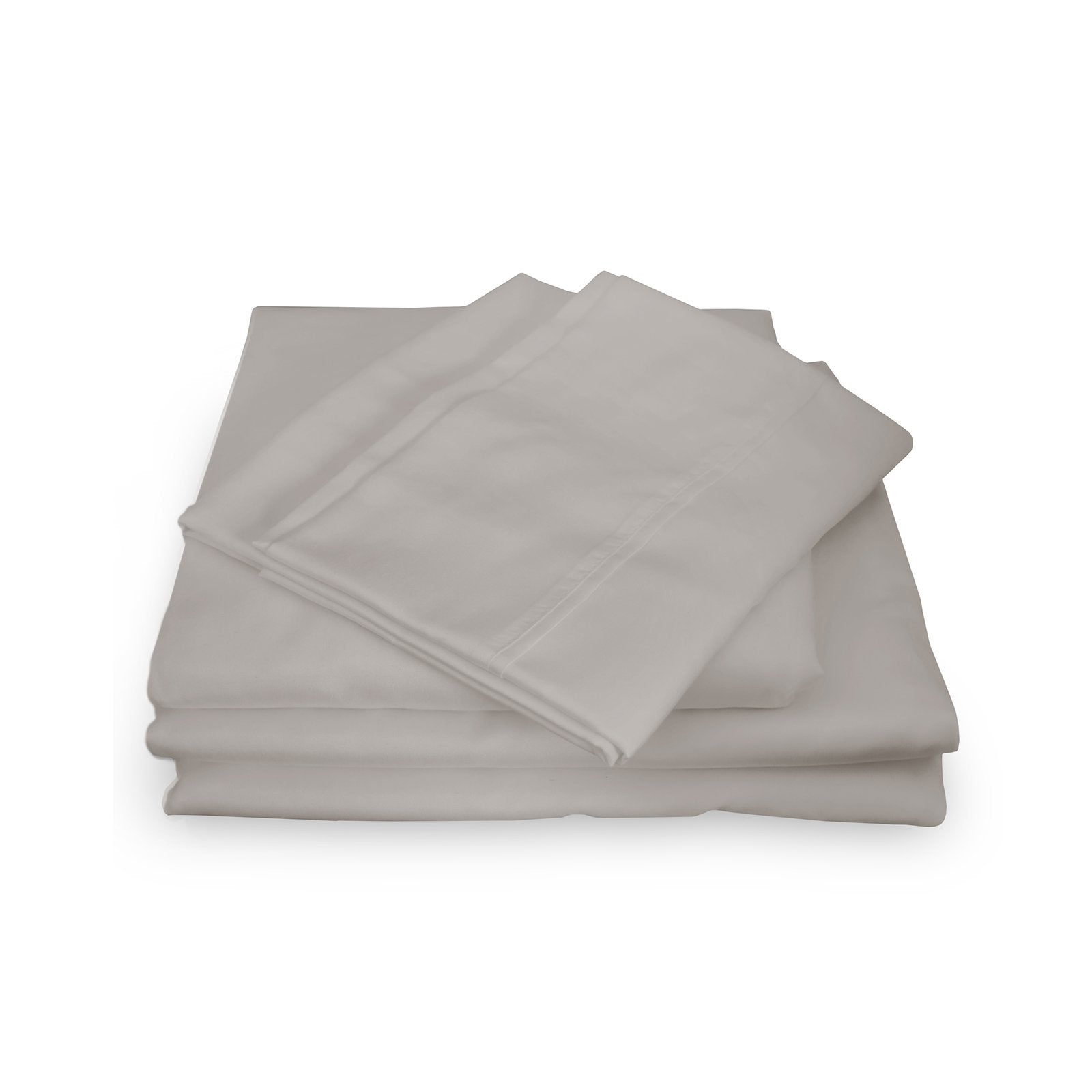 Royal Comfort 1000TC Hotel Grade Bamboo Cotton Sheets Pillowcases Set Ultrasoft King Dove - Bedzy Australia
