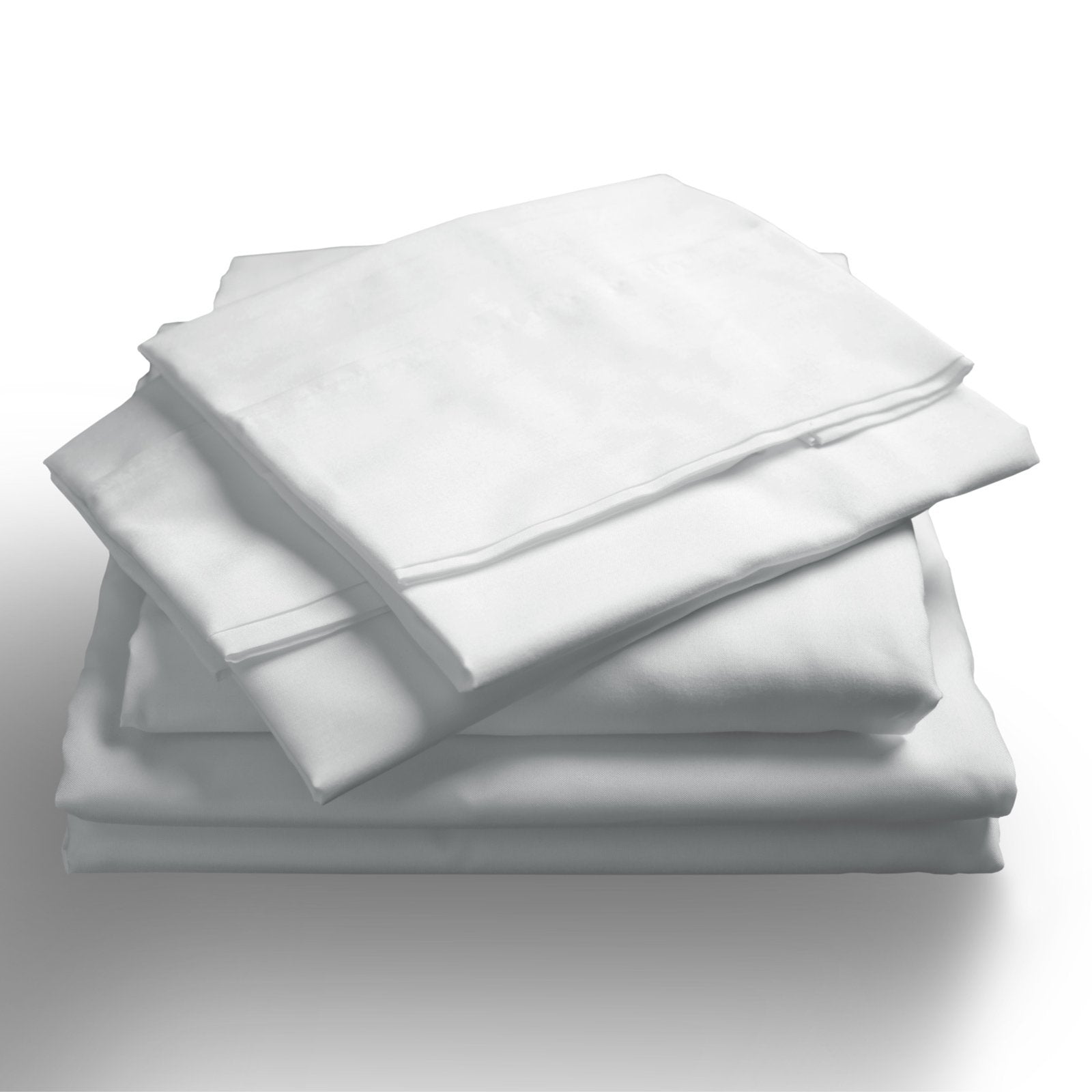Royal Comfort 1000TC Hotel Grade Bamboo Cotton Sheets Pillowcases Set Ultrasoft King White - Bedzy Australia