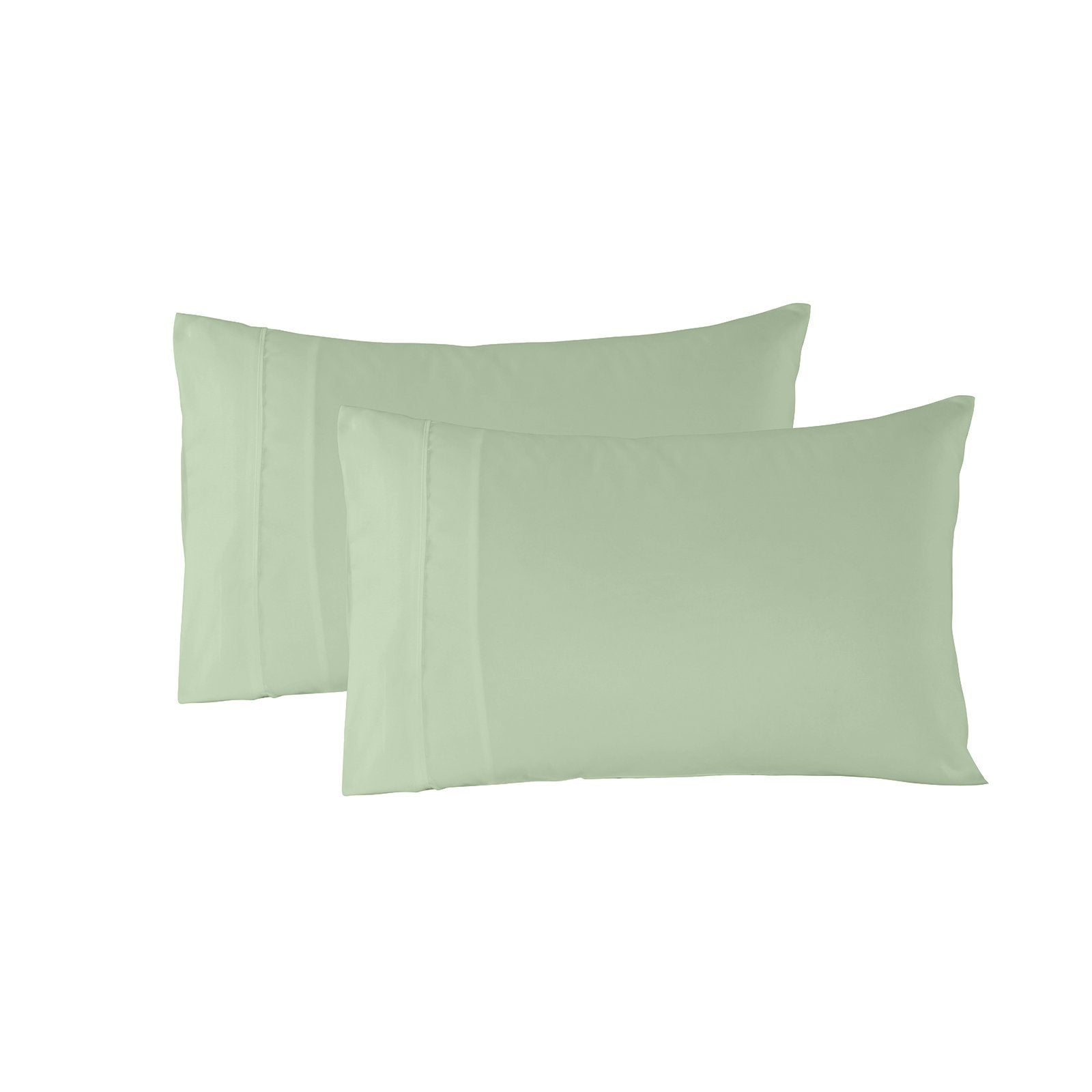 Royal Comfort 1200 Thread Count Sheet Set 4 Piece Ultra Soft Satin Weave Finish Double Sage Green - Bedzy Australia