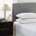 1500 Thread Count Cotton Rich Sheet Set 3 Piece Ultra Soft Bedding Double White