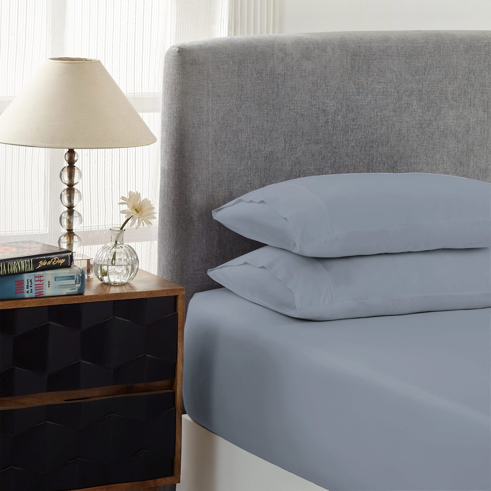 Royal Comfort 1500 Thread Count Cotton Rich Sheet Set 3 Piece Ultra Soft Bedding King Indigo - Bedzy Australia