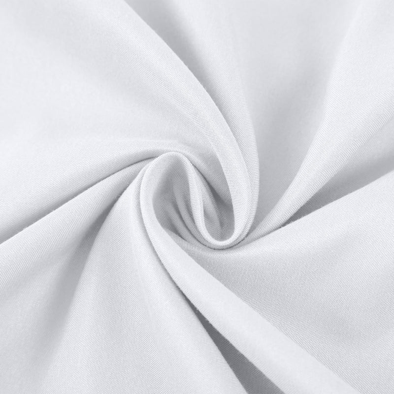 Royal Comfort 2000 Thread Count Bamboo Cooling Sheet Set Ultra Soft Bedding Double White - Bedzy Australia