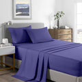 2000 Thread Count Bamboo Cooling Sheet Set Ultra Soft Bedding King Royal Blue