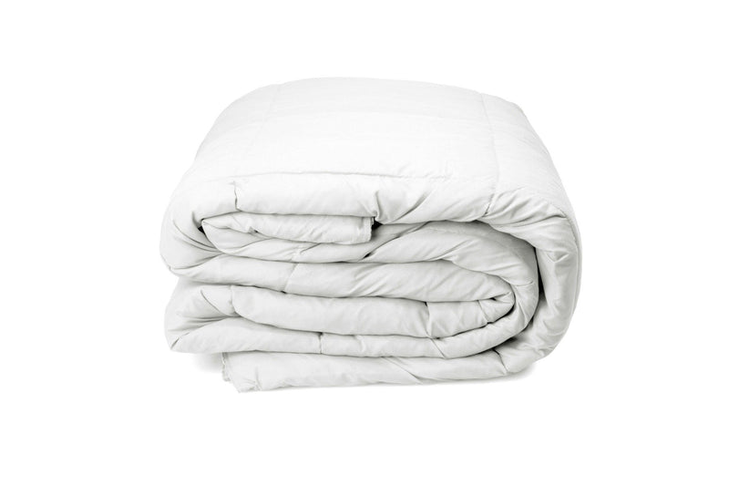 Royal Comfort 350GSM Luxury Soft Bamboo All-Seasons Quilt Duvet Doona All Sizes Double White - Bedzy Australia - Home & Garden > Bedding