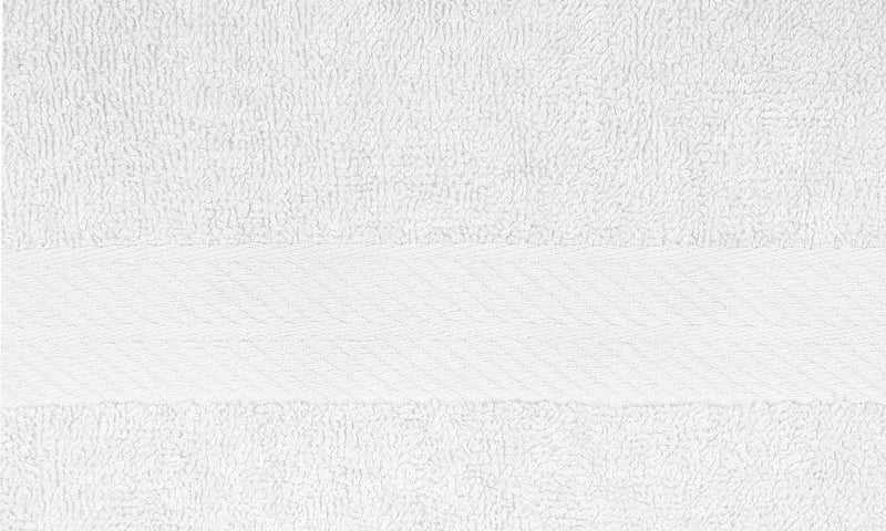 Royal Comfort 4 Piece Cotton Bamboo Towel Set 450GSM Luxurious Absorbent Plush White - Bedzy Australia