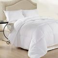 500GSM Plush Duck Feather Down Quilt Ultra Warm Soft - All Seasons Queen White
