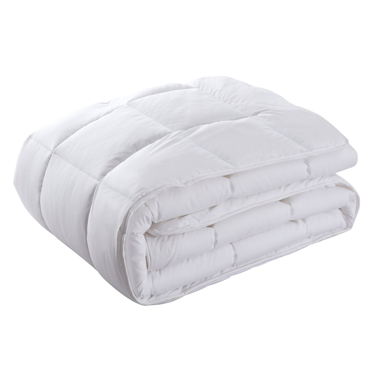 Royal Comfort 800GSM Silk Blend Quilt Duvet Ultra Warm Winter Weight Doona Double White - Bedzy Australia