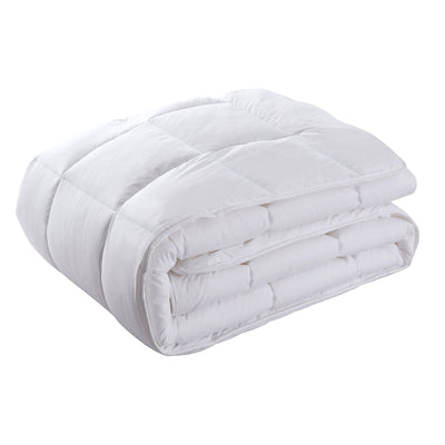 Royal Comfort 800GSM Silk Blend Quilt Duvet Ultra Warm Winter Weight Doona Double White - Bedzy Australia