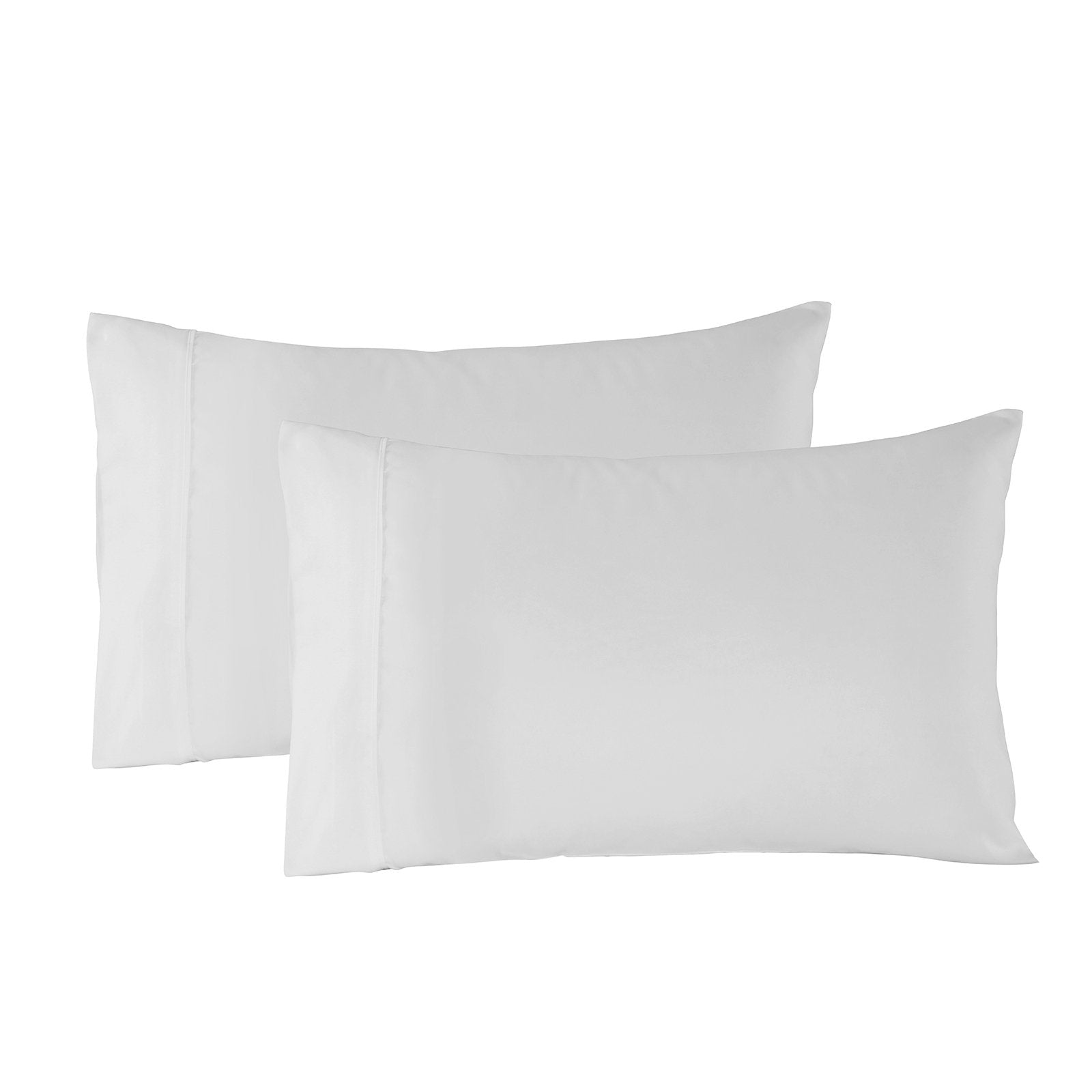 Royal Comfort Bamboo Blended Quilt Cover Set 1000TC Ultra Soft Luxury Bedding Double White - Bedzy Australia