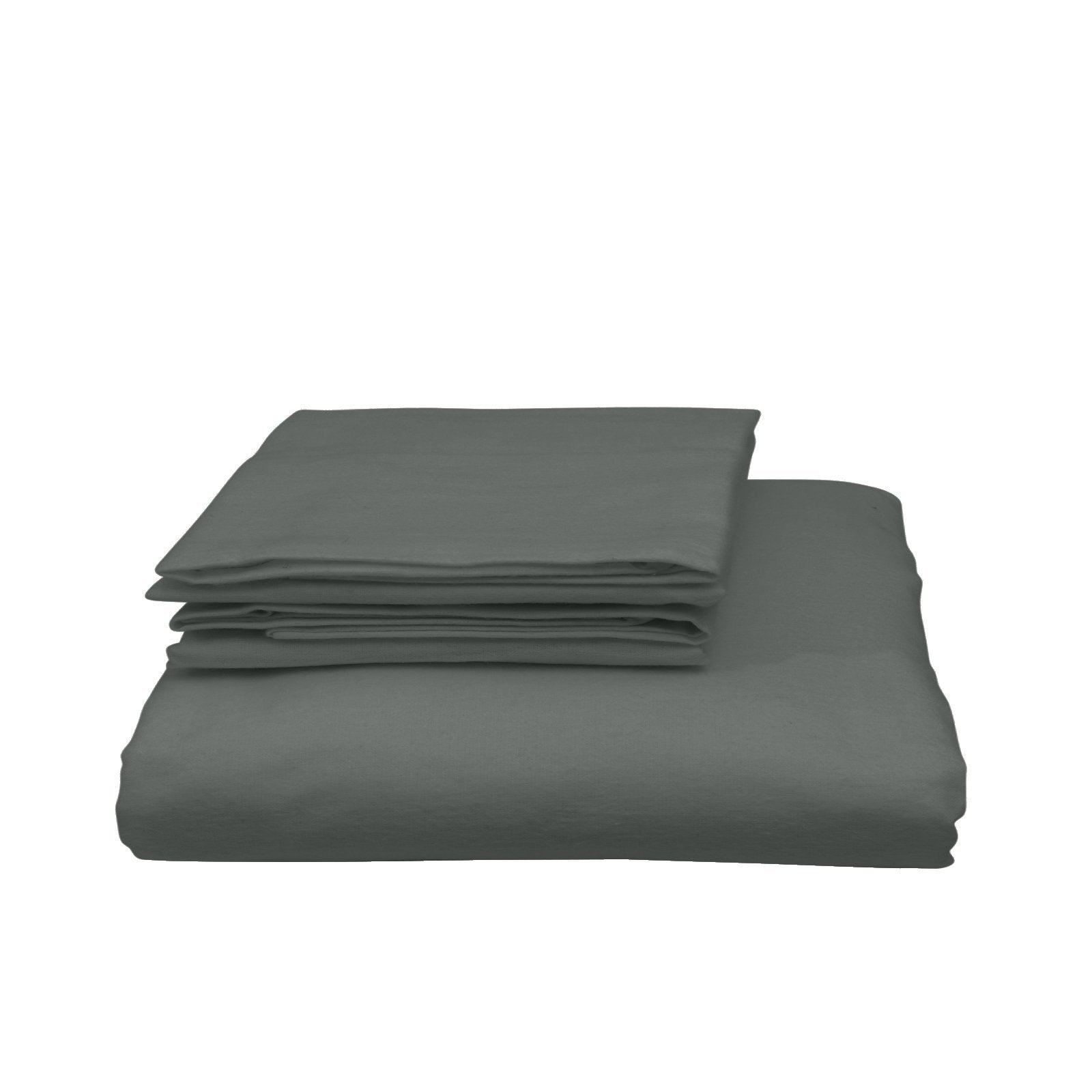 Royal Comfort Bamboo Blended Quilt Cover Set 1000TC Ultra Soft Luxury Bedding King Charcoal - Bedzy Australia