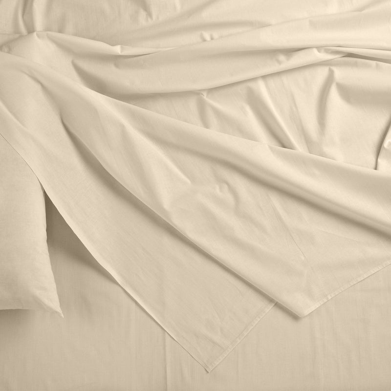 Royal Comfort Bamboo Blended Sheet & Pillowcases Set 1000TC Ultra Soft Bedding Queen Ivory - Bedzy Australia