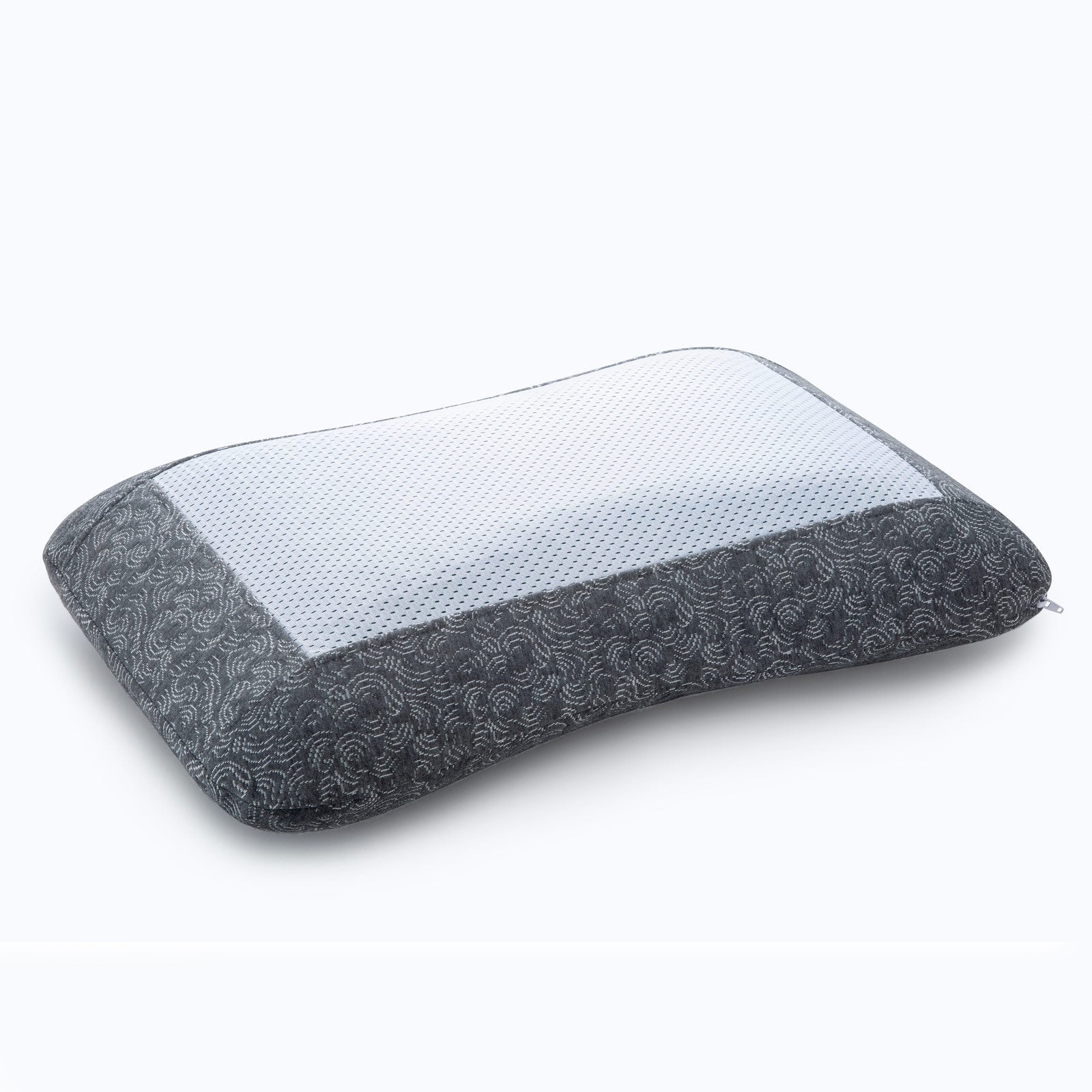 Royal Comfort Cool Gel Charcoal Infused High Density Memory Foam Pillow 40 x 60 cm Charcoal, Blue - Bedzy Australia