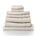 Eden Egyptian Cotton 600GSM 8 Piece Luxury Bath Towels Set 8 Piece Beige