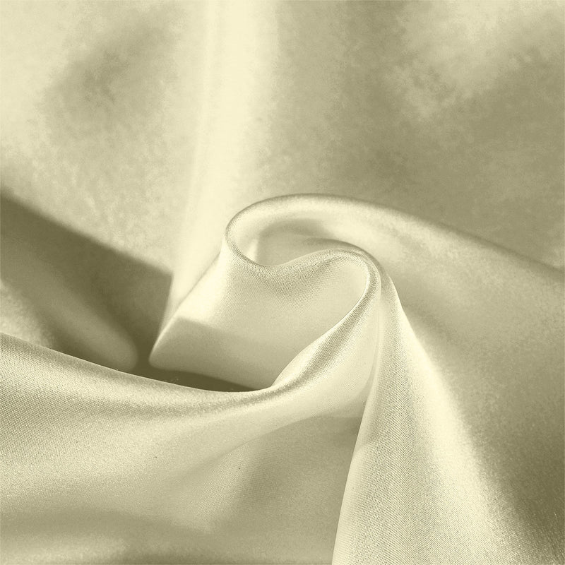 Royal Comfort Mulberry Soft Silk Hypoallergenic Pillowcase Twin Pack 51 x 76cm 51 x 76 cm Ivory - Bedzy Australia