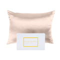 Pure Silk Pillow Case 100% Mulberry Silk Hypoallergenic Pillowcase 51 x 76 cm Champagne Pink
