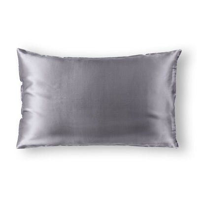 Royal Comfort Pure Silk Pillow Case 100% Mulberry Silk Hypoallergenic Pillowcase 51 x 76 cm Charcoal - Bedzy Australia