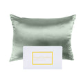 Pure Silk Pillow Case 100% Mulberry Silk Hypoallergenic Pillowcase 51 x 76 cm Sage