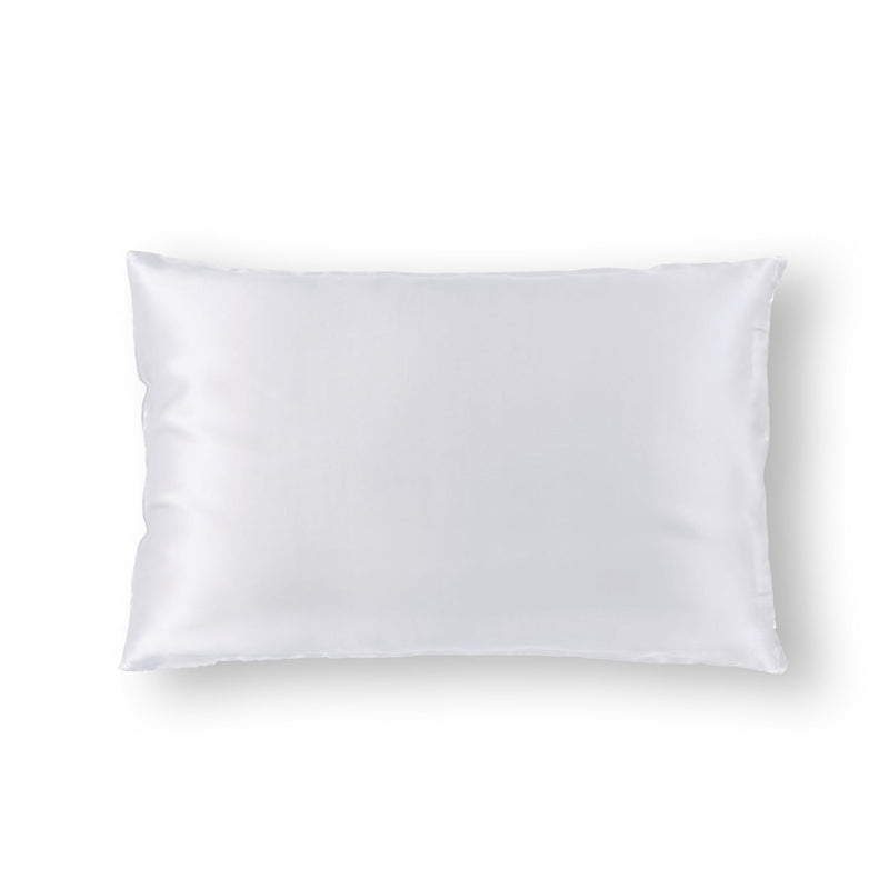 Royal Comfort Pure Silk Pillow Case 100% Mulberry Silk Hypoallergenic Pillowcase 51 x 76 cm White - Bedzy Australia