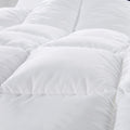 Quilt 50% Duck Down 50% Duck Feather 233TC Cotton Pure Soft Duvet Single White