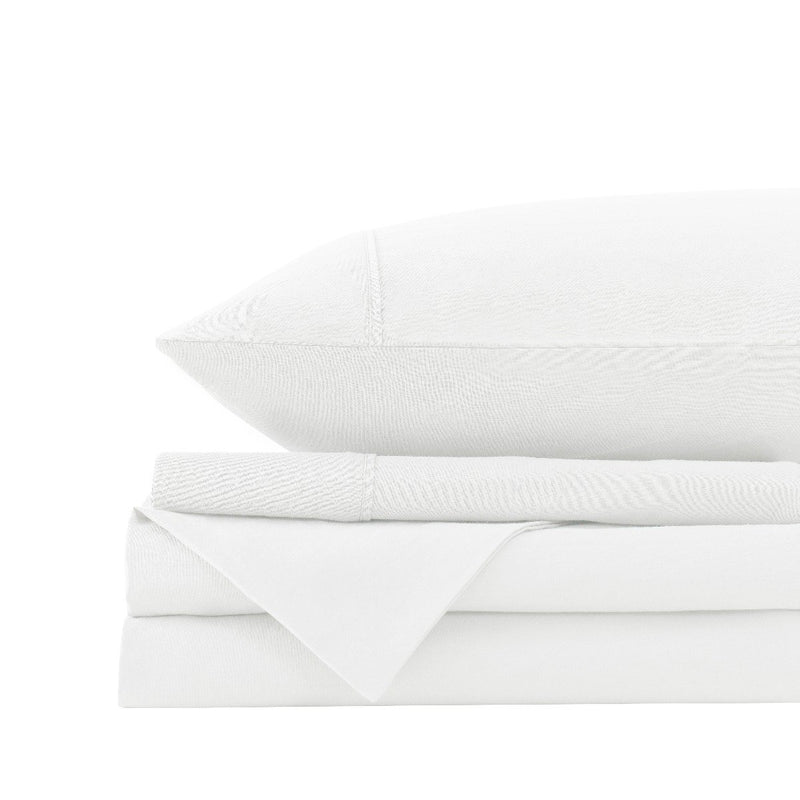 Royal Comfort Vintage Washed 100% Cotton Quilt Cover Set Bedding Ultra Soft Double White - Bedzy Australia - Home & Garden > Bedding