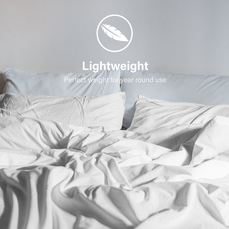 Royal Comfort Vintage Washed 100% Cotton Sheet Set Fitted Flat Sheet Pillowcases King White - Bedzy Australia