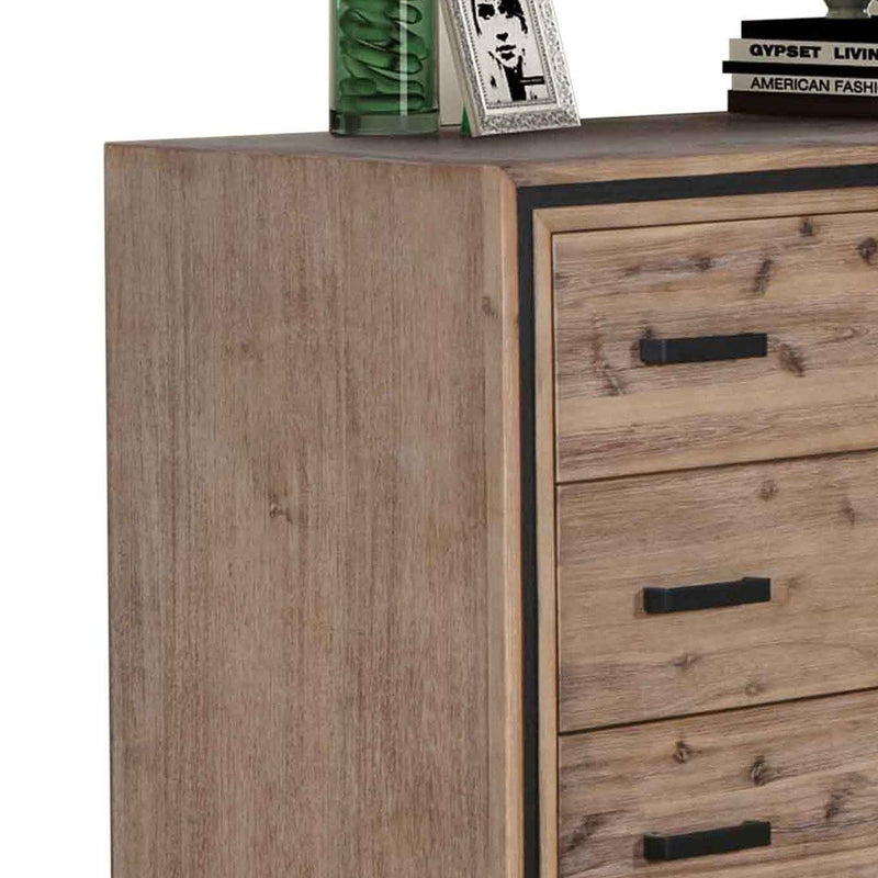 Seashore 2/3 Drawer Tallboy - Bedzy Australia - Furniture > Living Room