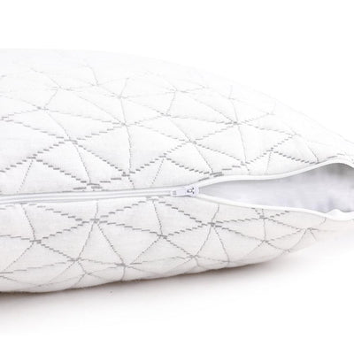 Set of 2 Rayon Single Memory Foam Pillows - Bedzy Australia