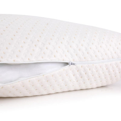 Set of 2 Single Bamboo Memory Foam Pillow - Bedzy Australia
