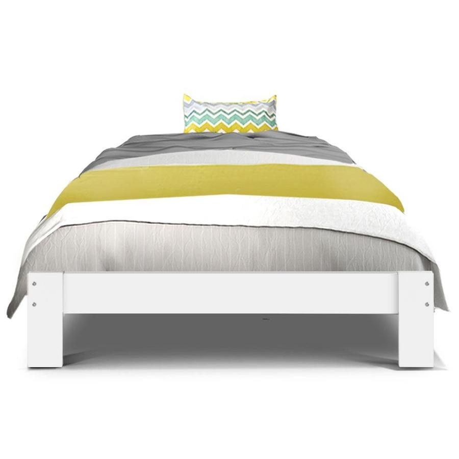 Single Package | Fairy Wooden Bed & Bonita Pillow Top Mattress (Medium Firm) - Bedzy Australia