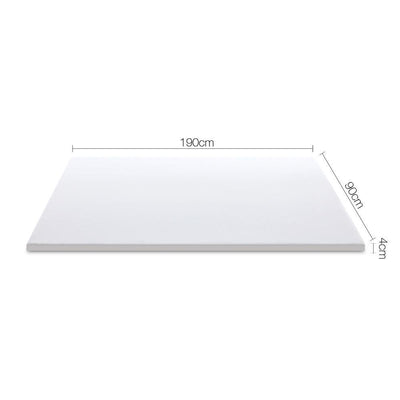 Single Size | Dual Layer Cool Gel Memory Foam Topper - Bedzy Australia