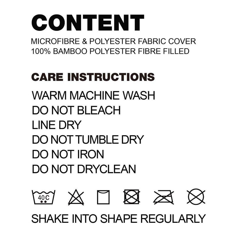 Super King Size 700GSM Bamboo Microfibre Quilt - Bedzy Australia