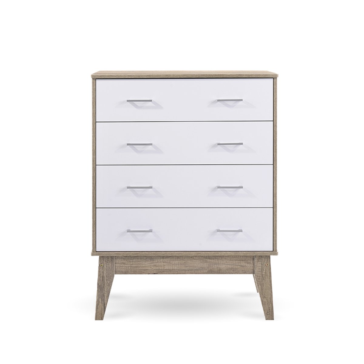 Tallboy Chest of Drawer Oak - Bedzy Australia