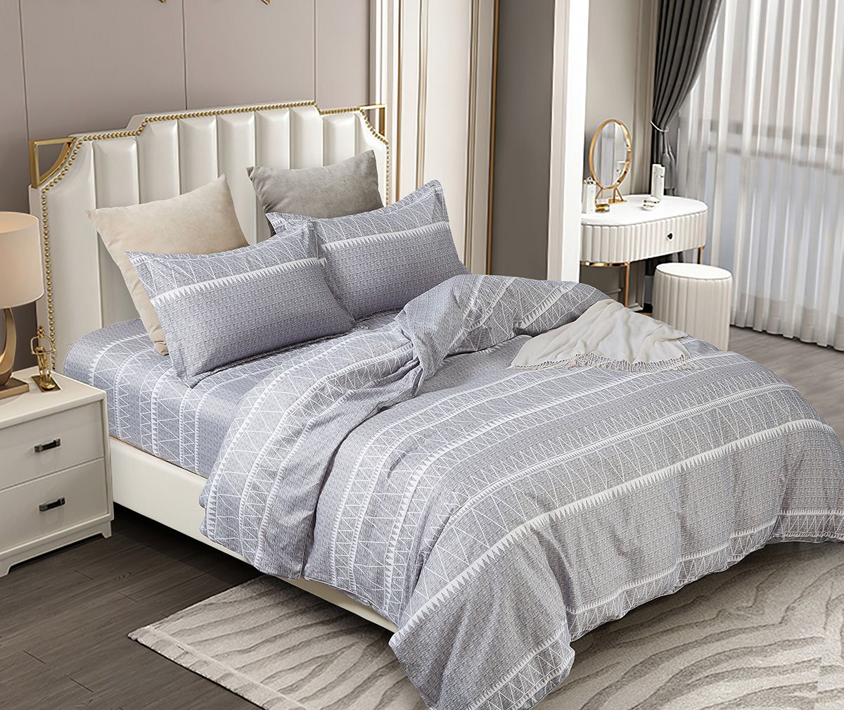 Winslow Super King Size Duvet Doona Quilt Cover Set - Home & Garden > Bedding - Bedzy Australia