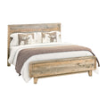 Woodland King Size Wooden Bed Frame Light Brown